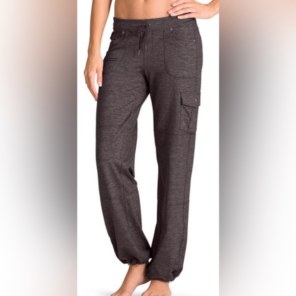 Athleta Women's Gray Pants Large Tall - Picture 3 of 11